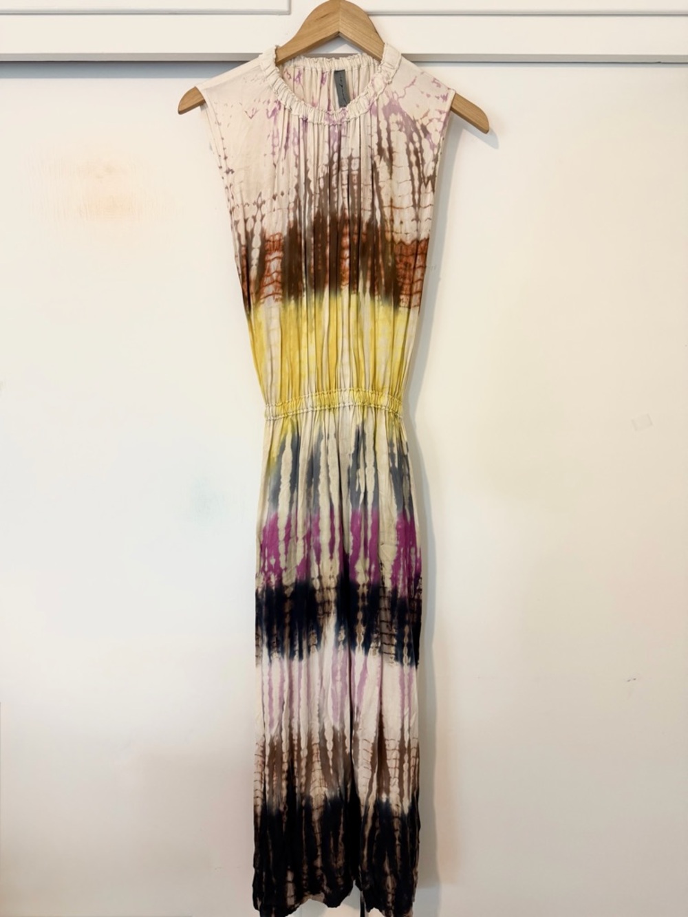 Raquel Allegra Tie-Dye Maxi Dress. NWOT.